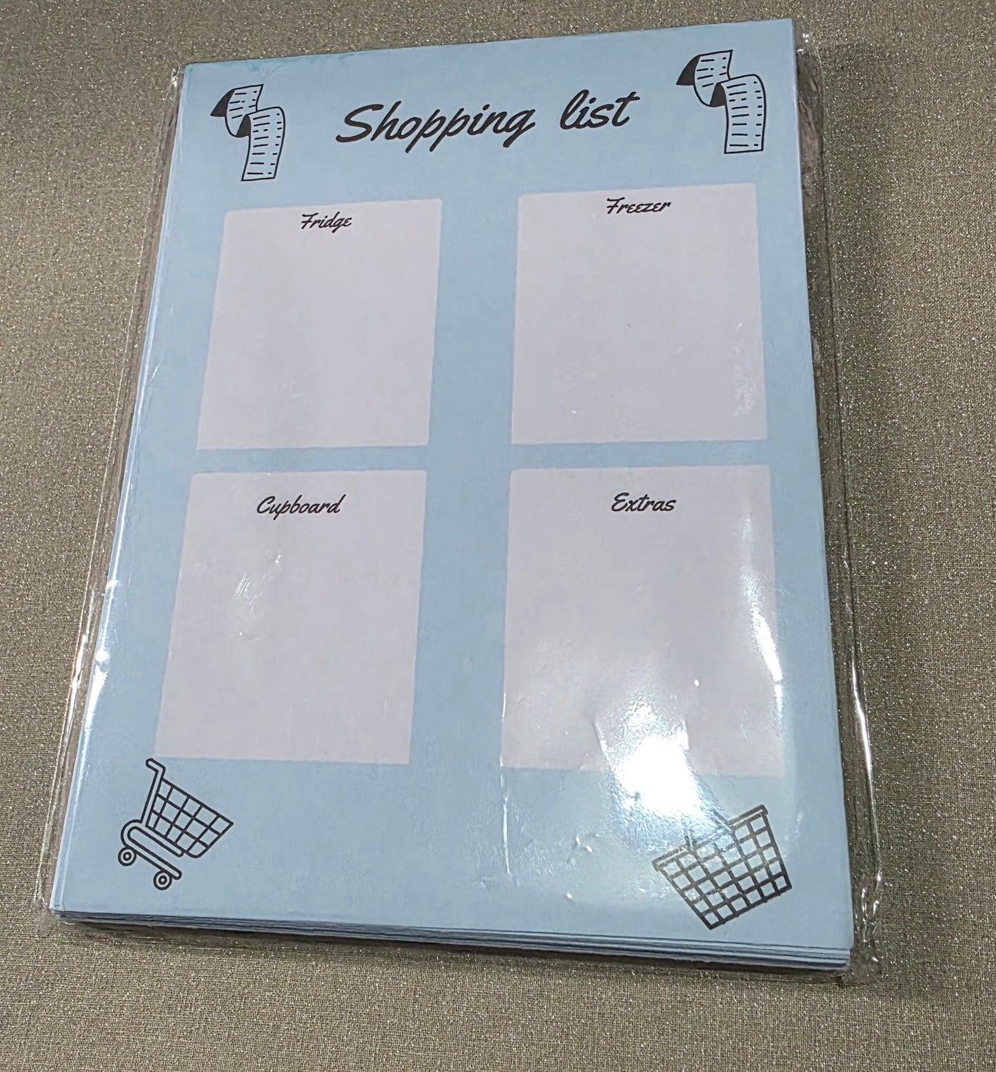 Box shopping list