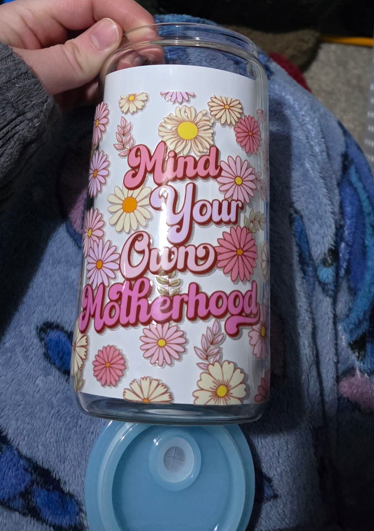 16oz glass with wrap