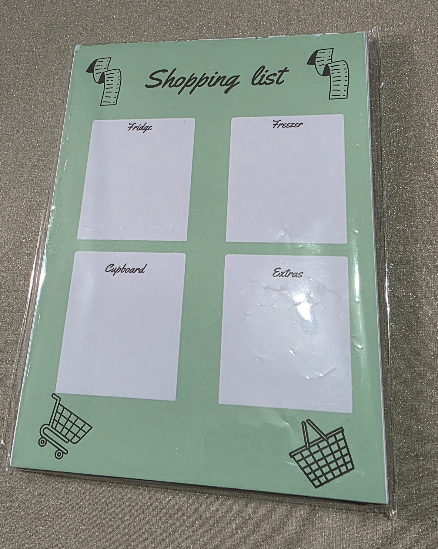 Box shopping list