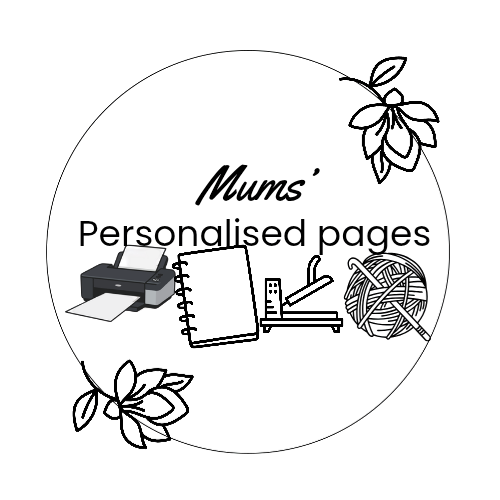 Mums Personalised Pages 
