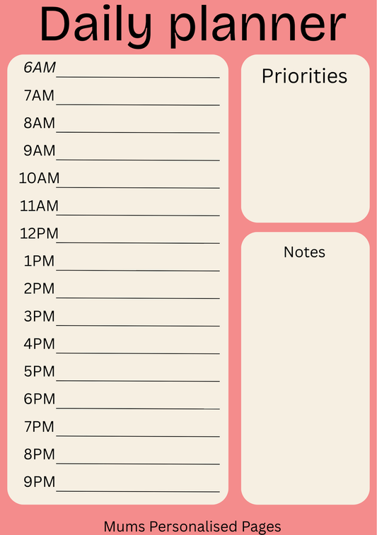 Daily Planner (Digital)