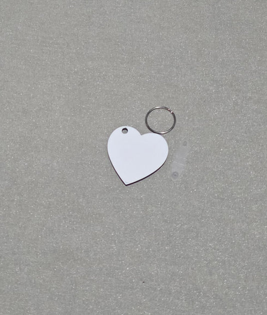 Heart keyring