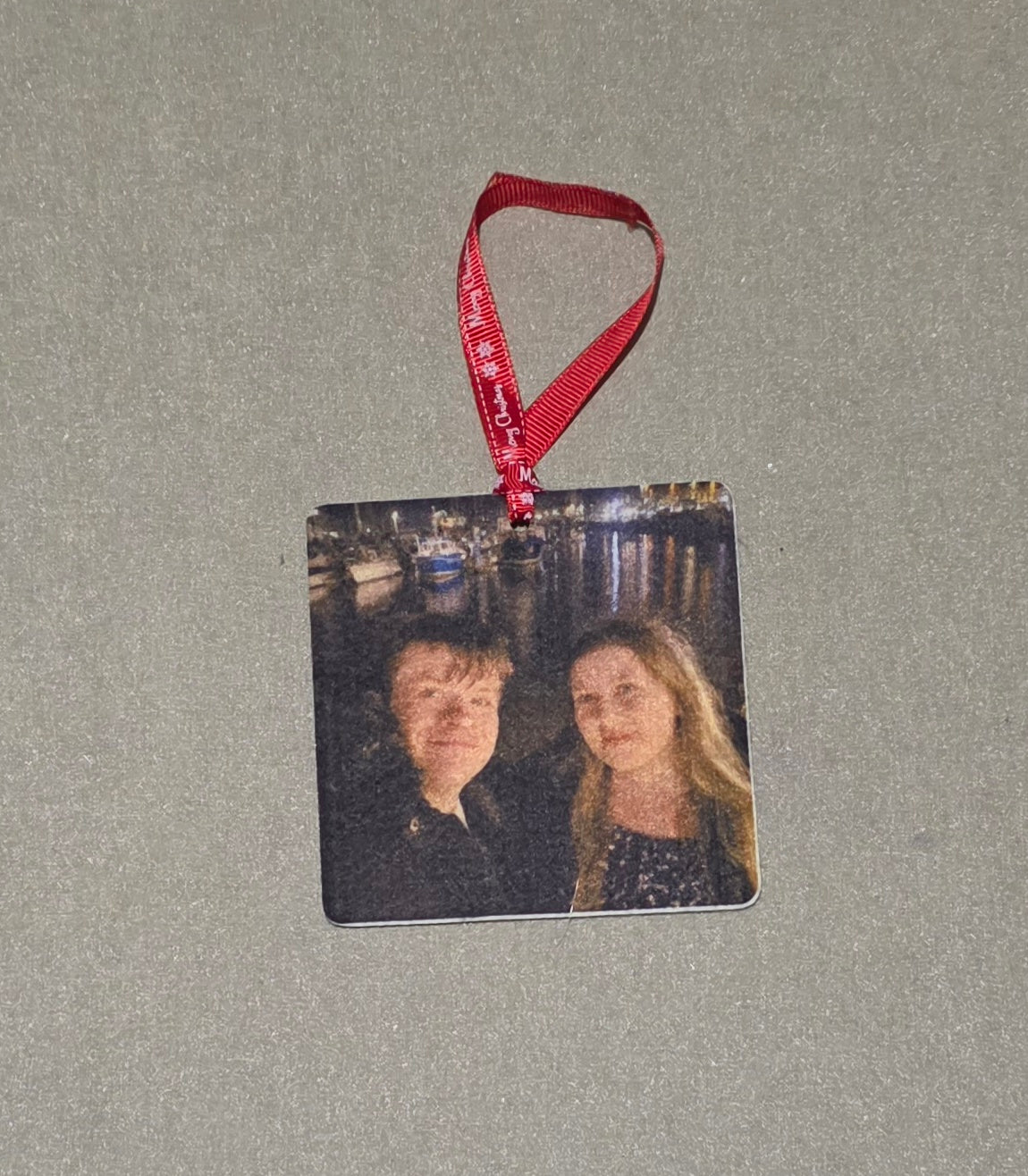 Add your own photo Christmas bauble