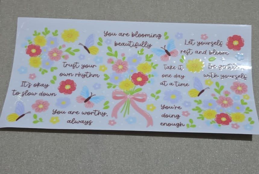 16oz glass with wrap