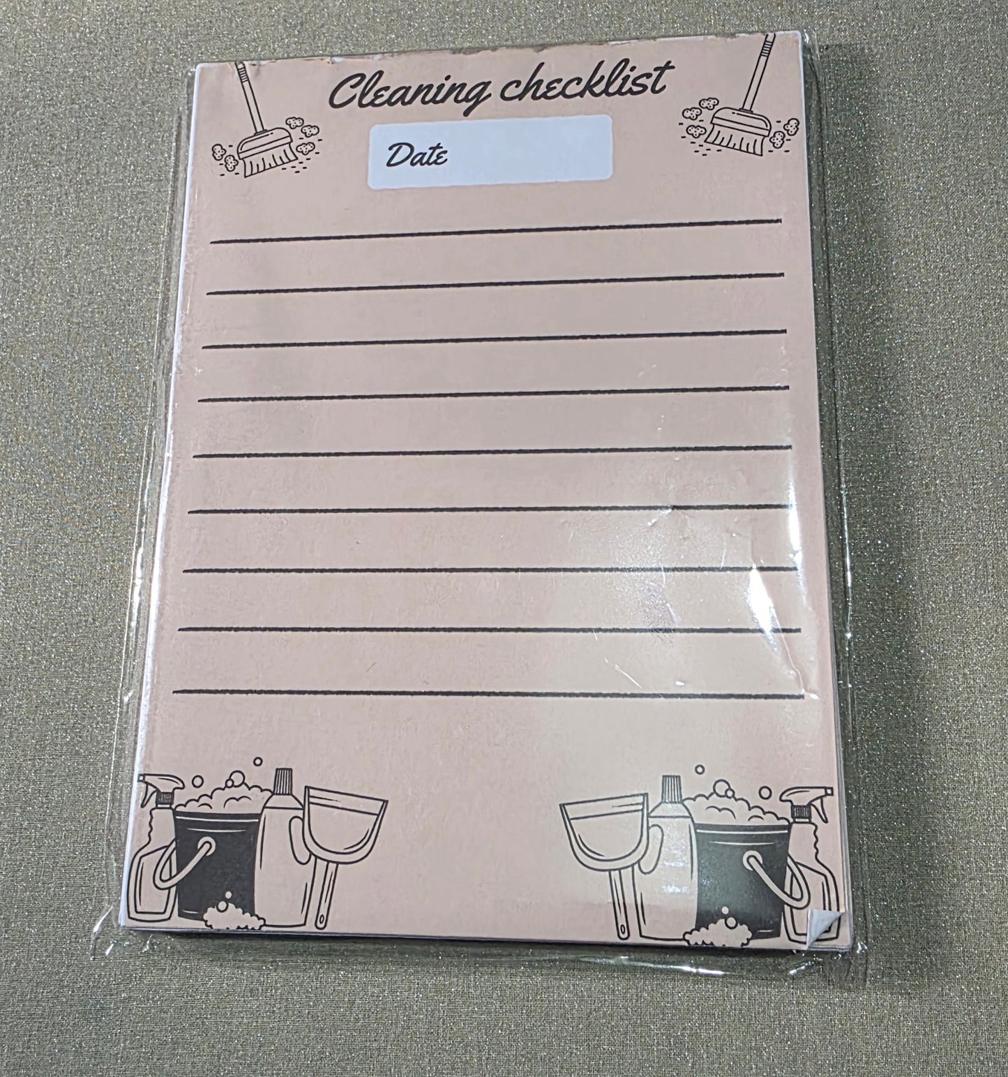 Cleaning checklist