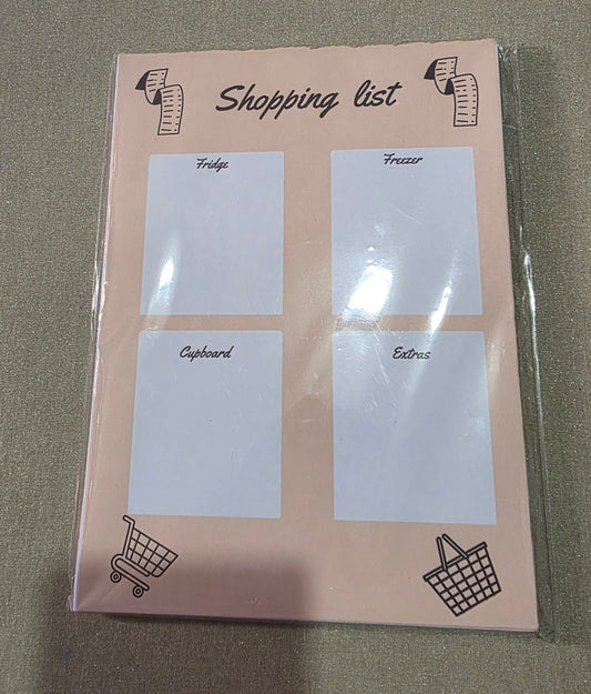 Box shopping list