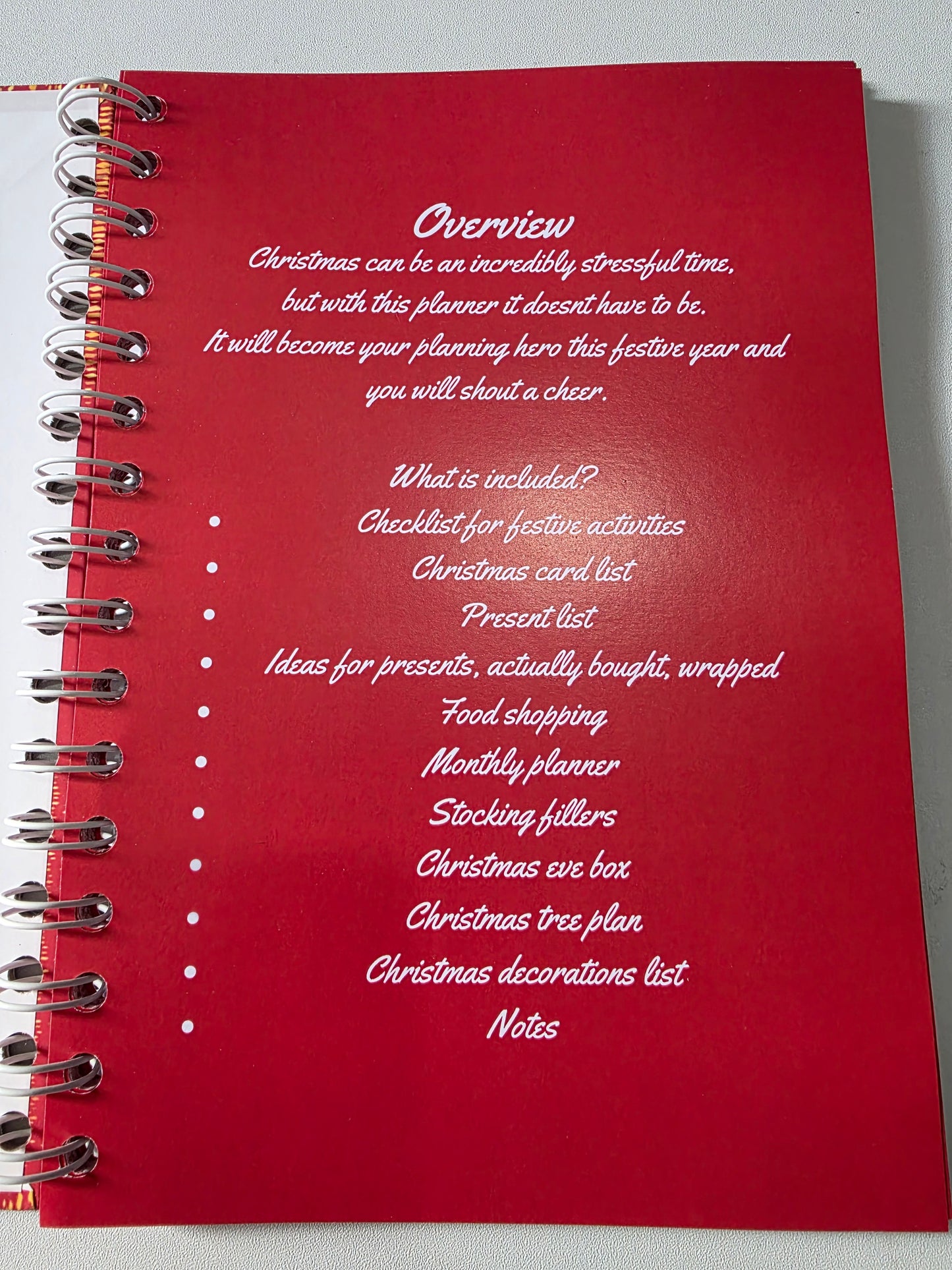 The Christmas planner 🎄🎅 (Preorder)