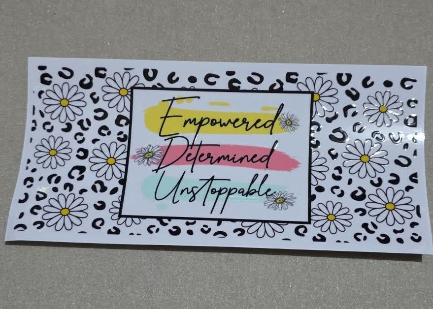 16oz glass with wrap