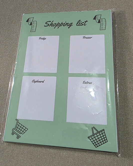 Box shopping list
