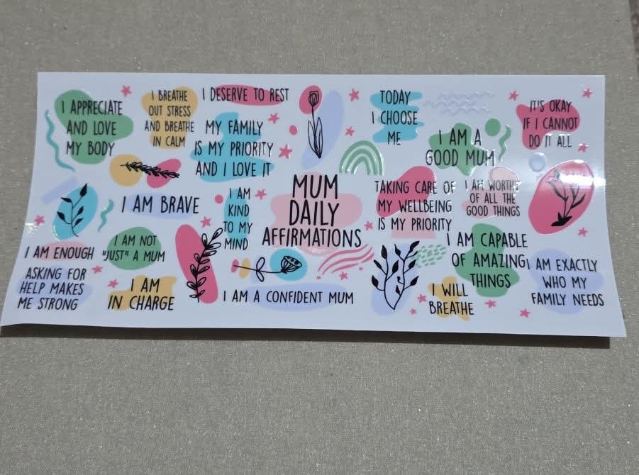 16oz glass with wrap